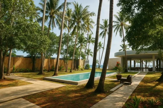 Nirva Resorts Backyard